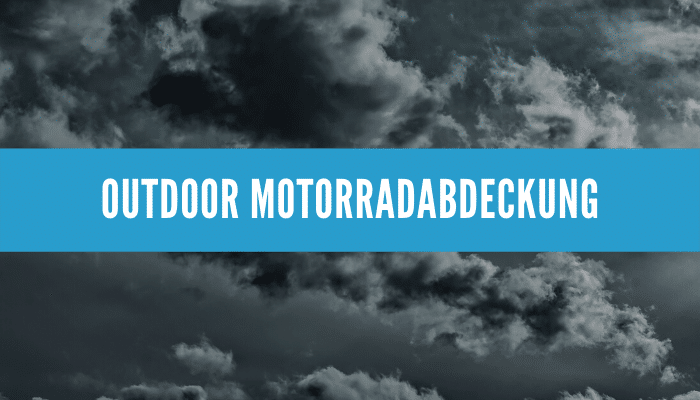 Outdoor Motorradabdeckung_