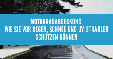 Motorradabdeckung Wie sie vor Regen, Schnee und UV-Strahlen schützen können