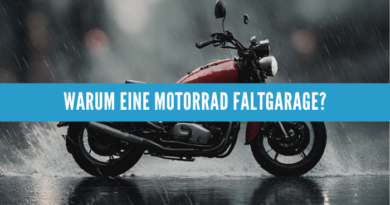 Motorrad Faltgarage: Platzsparend und effektiv