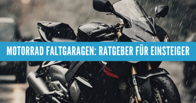 Motorrad Faltgaragen: Ein Ratgeber für Einsteiger