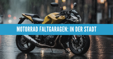 Motorrad Faltgaragen: Empfehlungen für den urbanen Biker