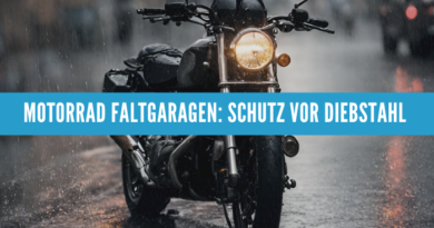 Motorrad Faltgaragen: Schutz vor Diebstahl und Vandalismus