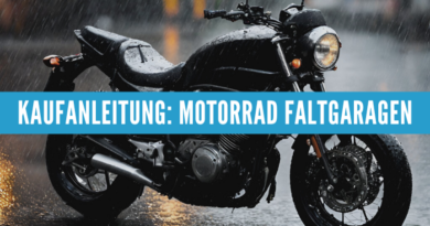 Motorrad Faltgaragen: Worauf du beim Kauf achten solltest