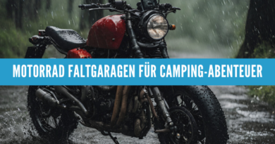 Motorrad Faltgaragen für Camping-Abenteuer: Was du wissen musst