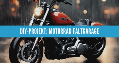 Motorrad Faltgaragen für Harley-Davidson: Spezielle Optionen
