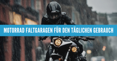 Motorrad Faltgaragen für den täglichen Gebrauch: Unsere Top-Auswahl